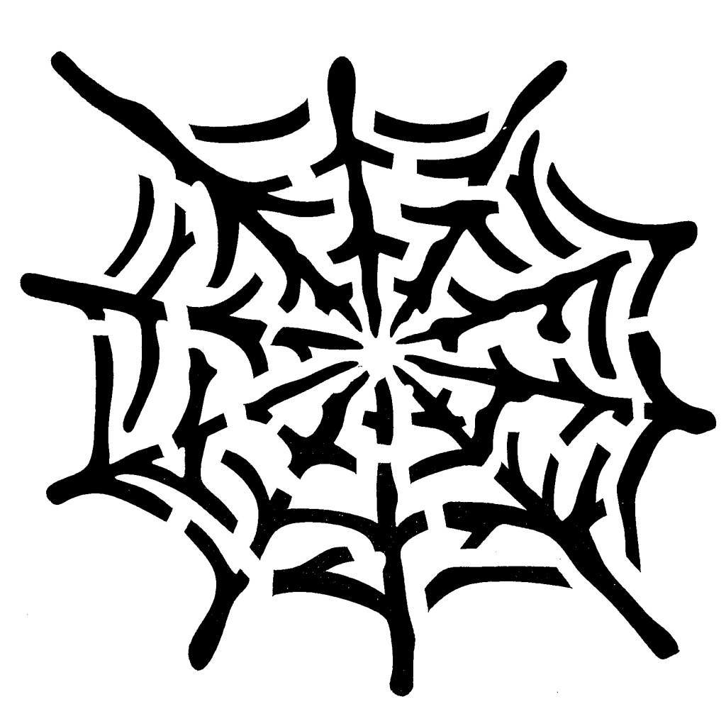 Stencil - Web (6x6 inch)